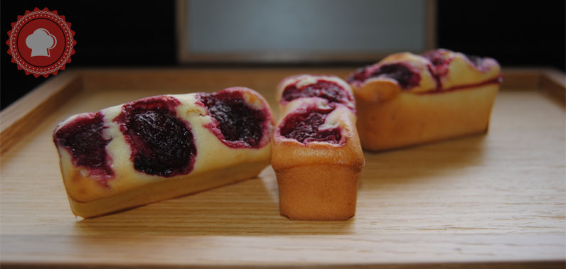 Minis cakes au yaourt et framboises